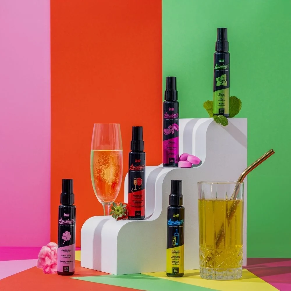 Gel Saborizado para Oral | Lambuze Morango c/ Champanhe - Imagem 2